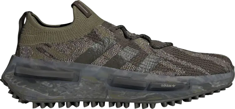 Кроссовки NMD_S1 'Tiger Stripes - Olive', зеленый 
Кроссовки NMD_S1 'Tiger Stripes - Olive', зеленый