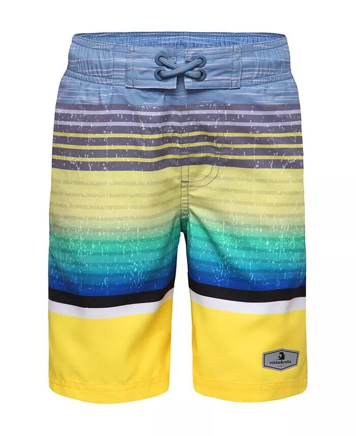 Быстросохнущие плавки-шорты на шнурке для больших мальчиков с сетчатой подкладкой UPF50+ XS-XXL Rokka&Rolla, желтый
Быстросохнущие плавки-шорты на шнурке для больших мальчиков с сетчатой подкладкой UPF50+ XS-XXL Rokka&Rolla, желтый