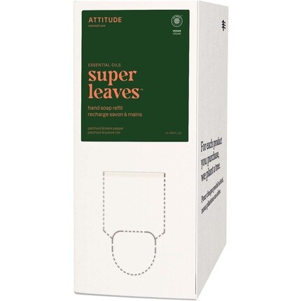 Мыло для рук ATTITUDE с эфирными маслами, проверенными EWG, растительными и минеральными ингредиентами, веганскими средствами личной гигиены, сменный блок пачули и черного перца, 2 литра
Мыло для рук ATTITUDE с эфирными маслами, проверенными EWG, растительными и минеральными ингредиентами, веганскими средствами личной гигиены, сменный блок пачули и черного перца, 2 литра