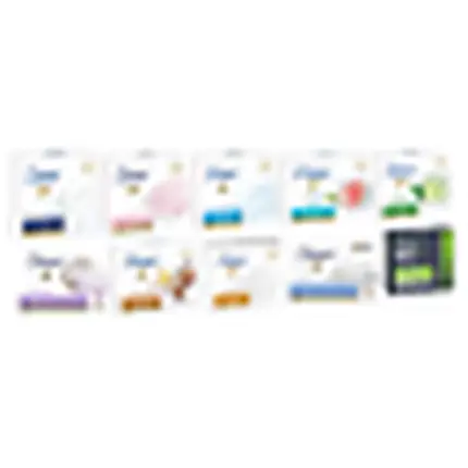 Многоцветное 1/4 увлажняющее кремовое мыло 90 г Dove
Многоцветное 1/4 увлажняющее кремовое мыло 90 г Dove