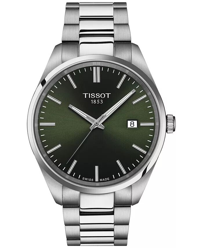 Мужские швейцарские часы PR 100 с браслетом из нержавеющей стали 40 мм Tissot, зеленый
Мужские швейцарские часы PR 100 с браслетом из нержавеющей стали 40 мм Tissot, зеленый