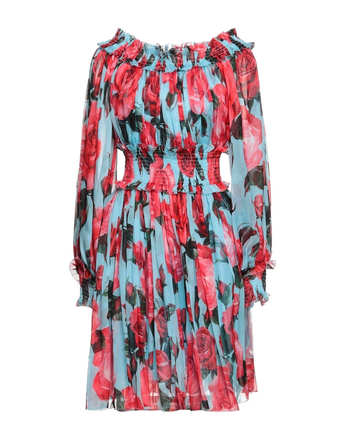 Платье Dolce&Gabbana, небесно-голубой 
Платье Dolce&Gabbana, небесно-голубой