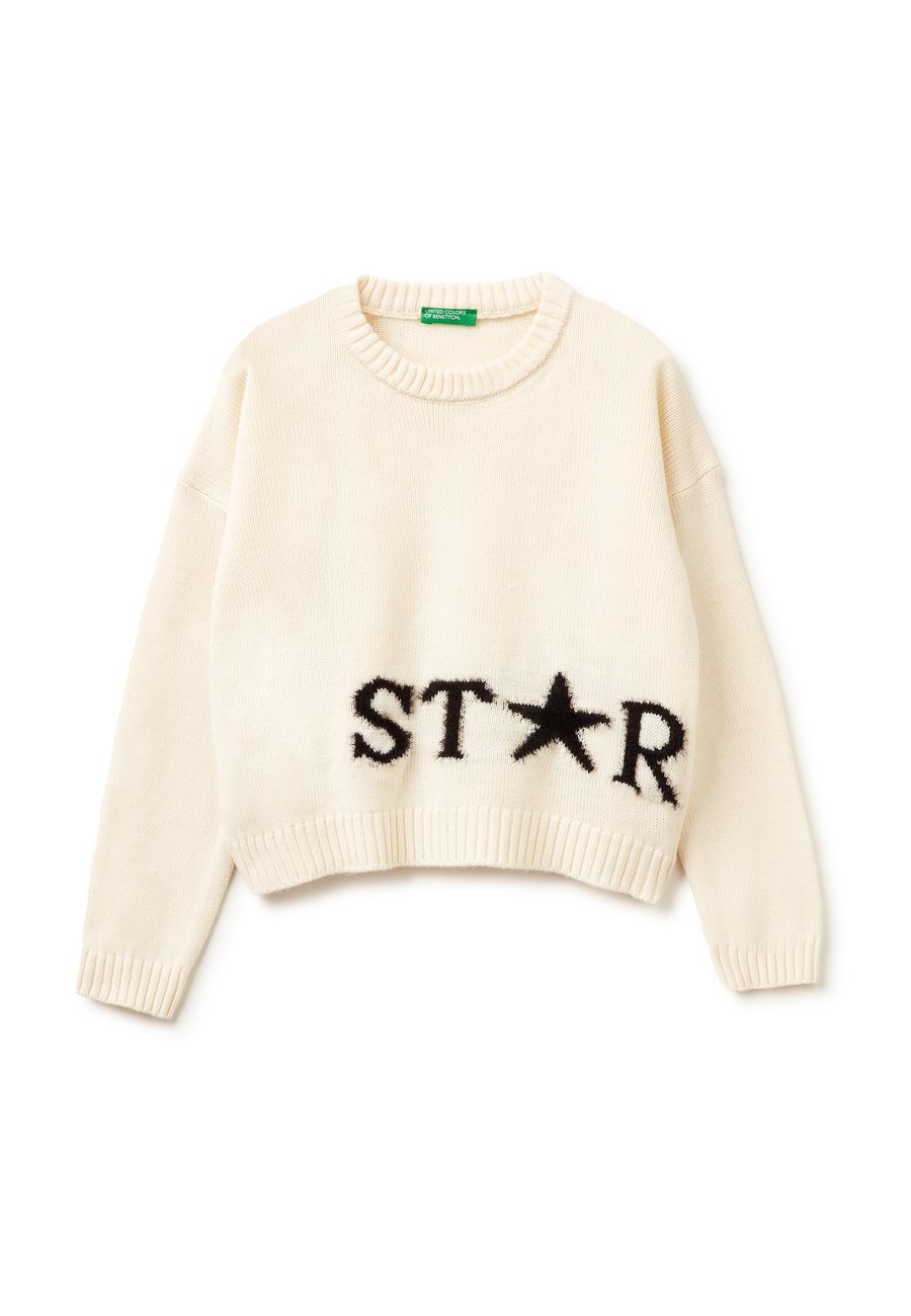 Джемпер United Colors of Benetton WITH INLAY, White
Джемпер United Colors of Benetton WITH INLAY, White