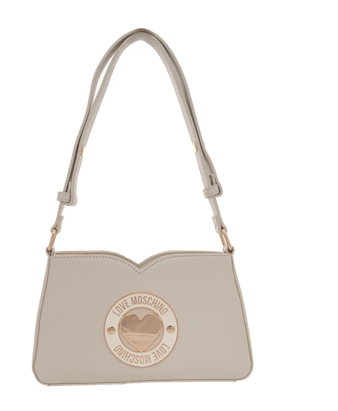 Декорированная сумка через плечо Love Moschino, бежевый
Декорированная сумка через плечо Love Moschino, бежевый