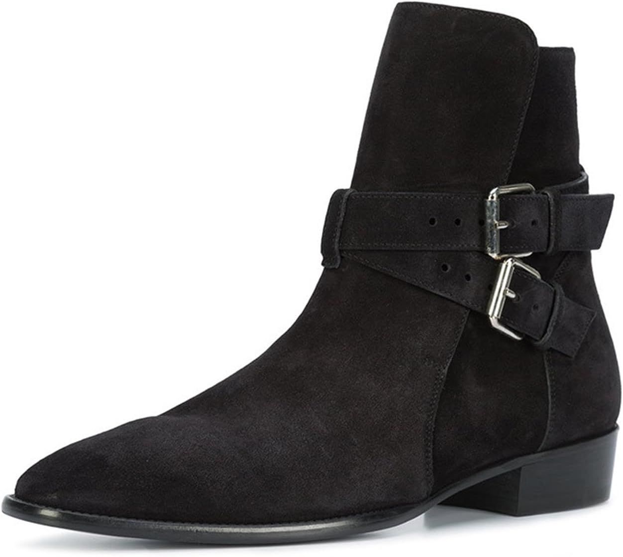 Мужские сандимонские ботинки Jodhpur с двойной пряжкой - премиальные замшевые ботинки Chelsea с ремешком на щиколотке, повседневные и деловые западные ботинки для работы, отдыха, путешествий, свадьбы и вечеринок Santimon, черный
Мужские сандимонские ботинки Jodhpur с двойной пряжкой - премиальные замшевые ботинки Chelsea с ремешком на щиколотке, повседневные и деловые западные ботинки для работы, отдыха, путешествий, свадьбы и вечеринок Santimon, черный