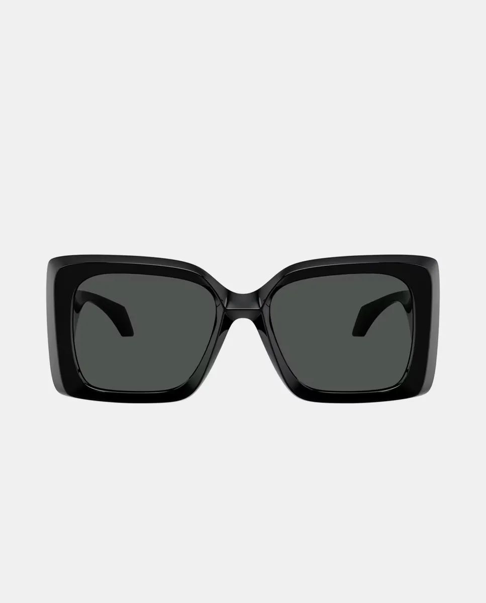 Женские фэнтезийные солнцезащитные очки с цельными линзами Versace, чёрный
Женские фэнтезийные солнцезащитные очки с цельными линзами Versace, чёрный