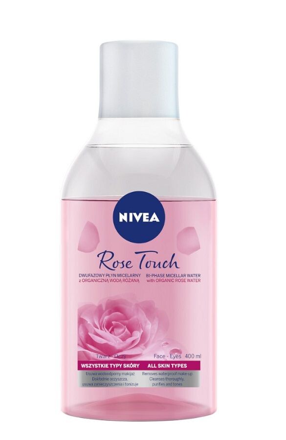 Мицеллярная жидкость Nivea Rose Touch, 400 мл
Мицеллярная жидкость Nivea Rose Touch, 400 мл