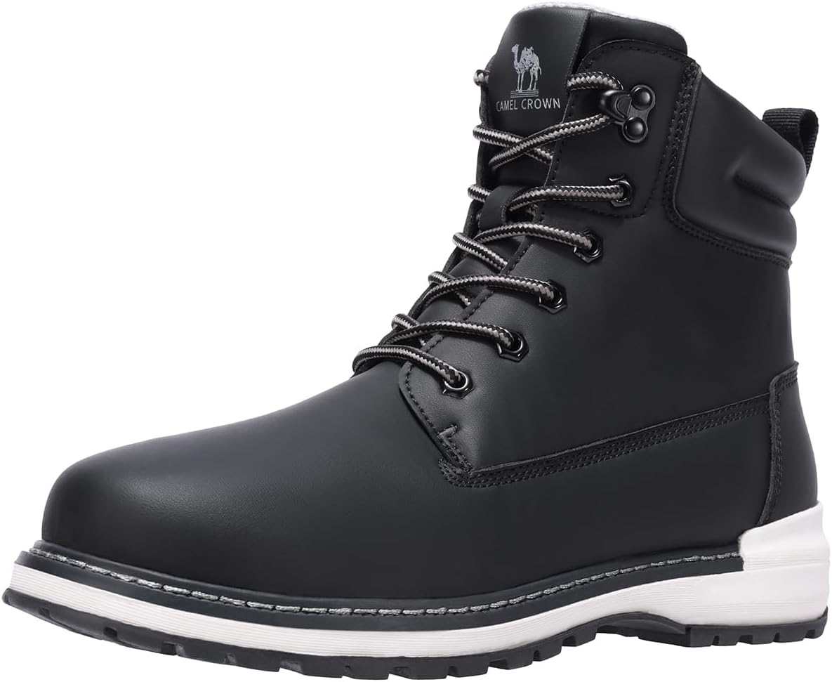 Ботинки CAMEL CROWN для Мужчин Водостойкие с Мягким Носком, Нескользящие, Удобные, С Изоляцией, Промышленные Строительные Ботинки, черный
Ботинки CAMEL CROWN для Мужчин Водостойкие с Мягким Носком, Нескользящие, Удобные, С Изоляцией, Промышленные Строительные Ботинки, черный