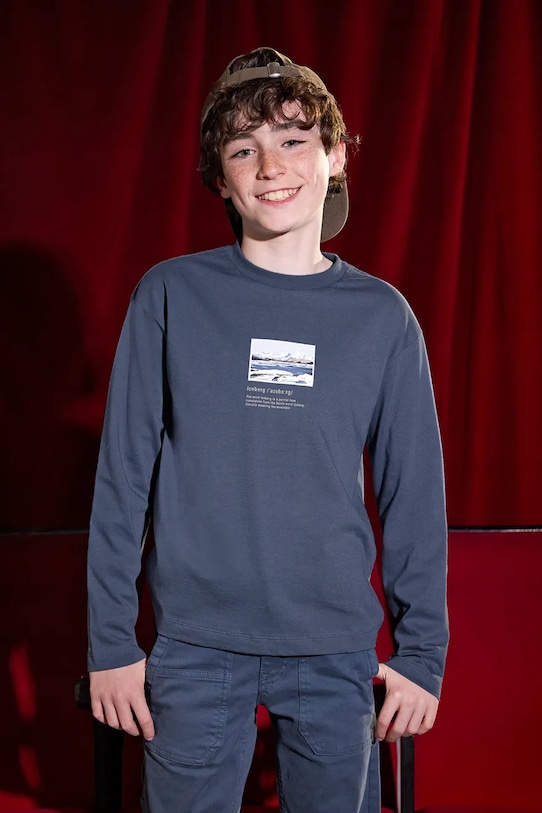 Детская хлопковая кофта с длинным рукавом Mayoral, синий
Детская хлопковая кофта с длинным рукавом Mayoral, синий