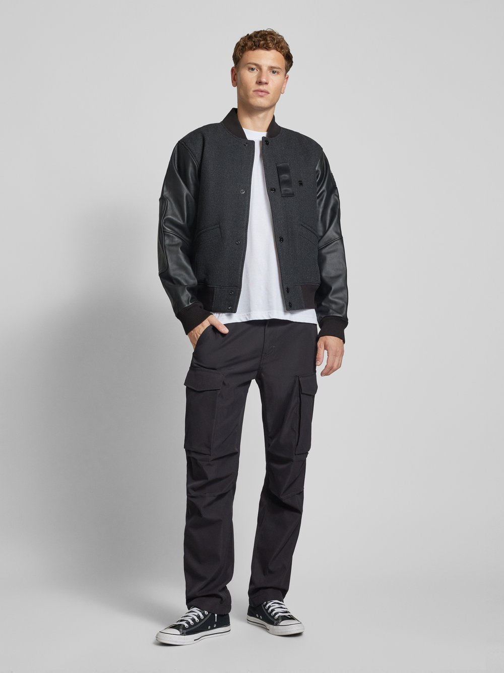 Брюки-карго прямого кроя со шлевками для ремня, модель «Core» G-Star Raw, черный
Брюки-карго прямого кроя со шлевками для ремня, модель «Core» G-Star Raw, черный
