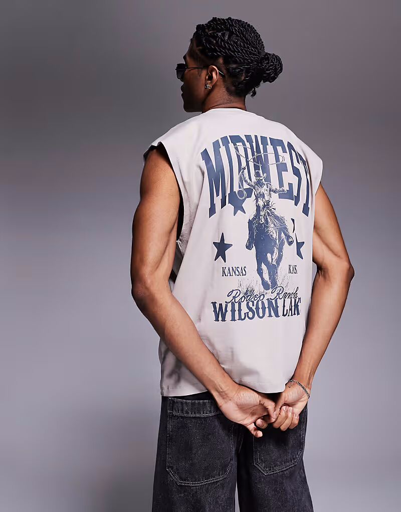 ASOS DESIGN большой топ с вестерн-графикой из камня
ASOS DESIGN большой топ с вестерн-графикой из камня