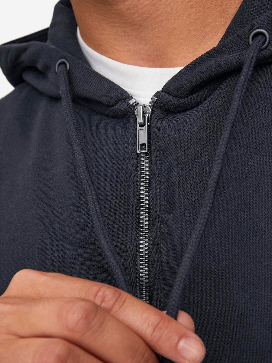 Толстовка с капюшоном на молнии JACK & JONES Bradley, черный
Толстовка с капюшоном на молнии JACK & JONES Bradley, черный