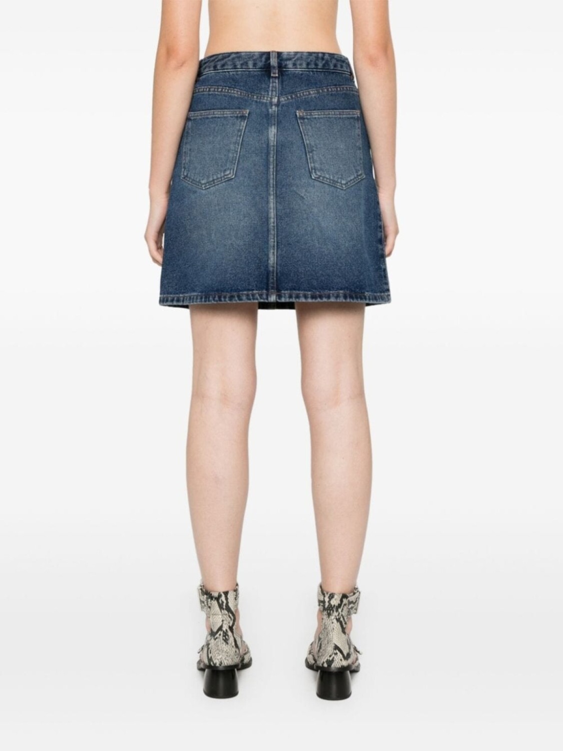 A.P.C. джинсовая мини-юбка, синий
A.P.C. джинсовая мини-юбка, синий