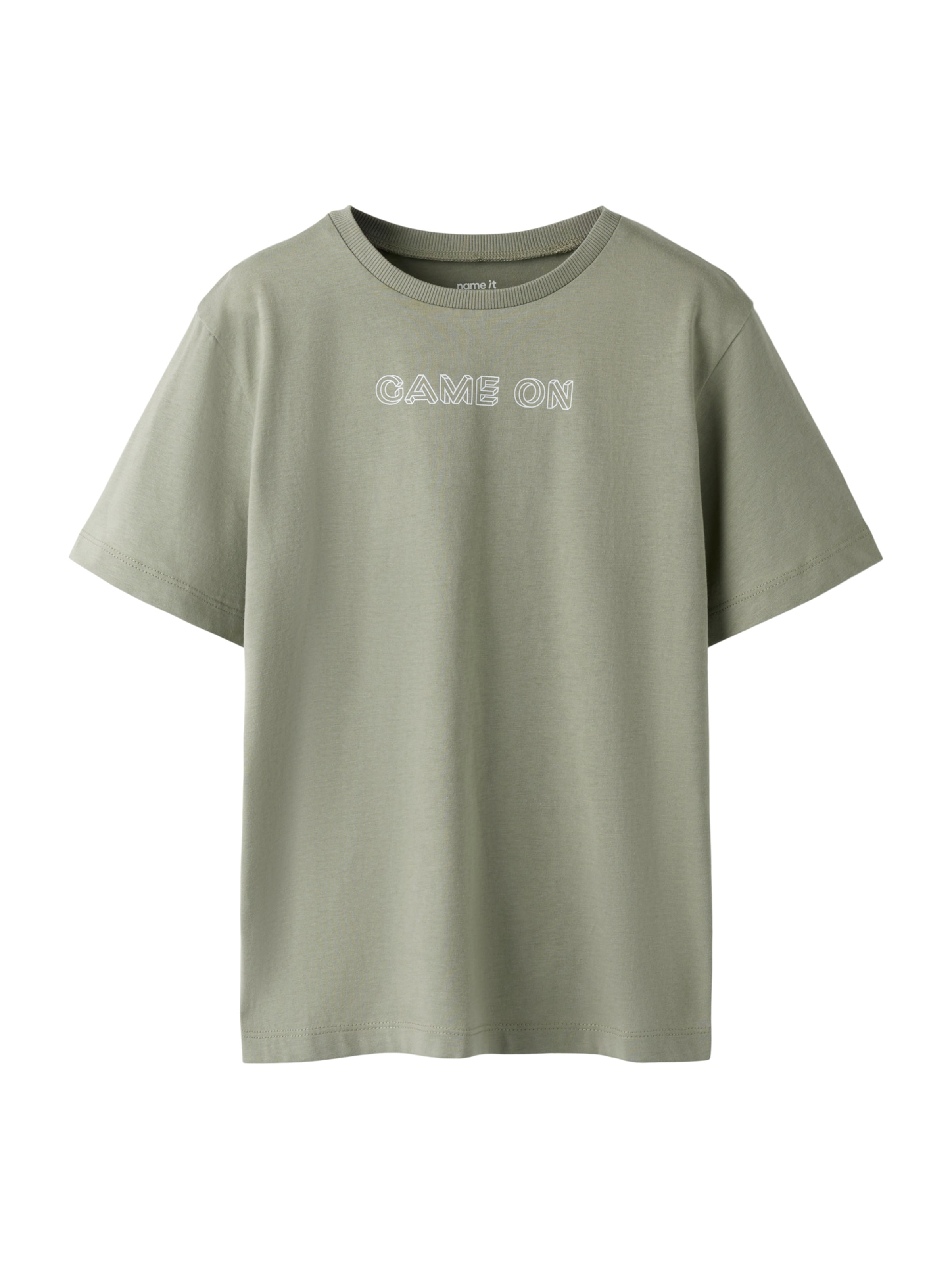 NAME IT Футболка 'NKMVOTO' в сером цвете
NAME IT Футболка 'NKMVOTO' в сером цвете