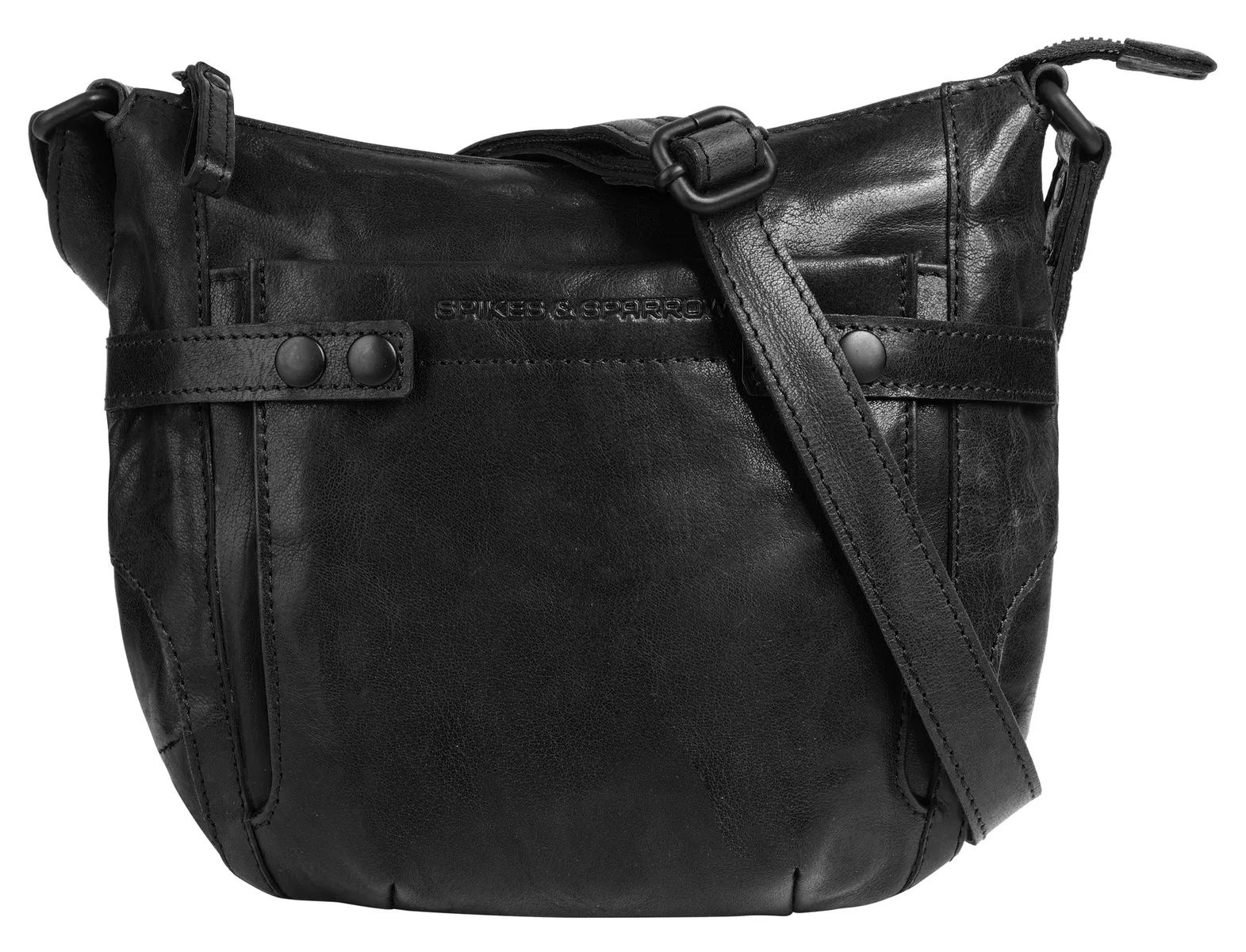 Сумка через плечо Spikes & Sparrow, натуральная кожа, черный
Сумка через плечо Spikes & Sparrow, натуральная кожа, черный