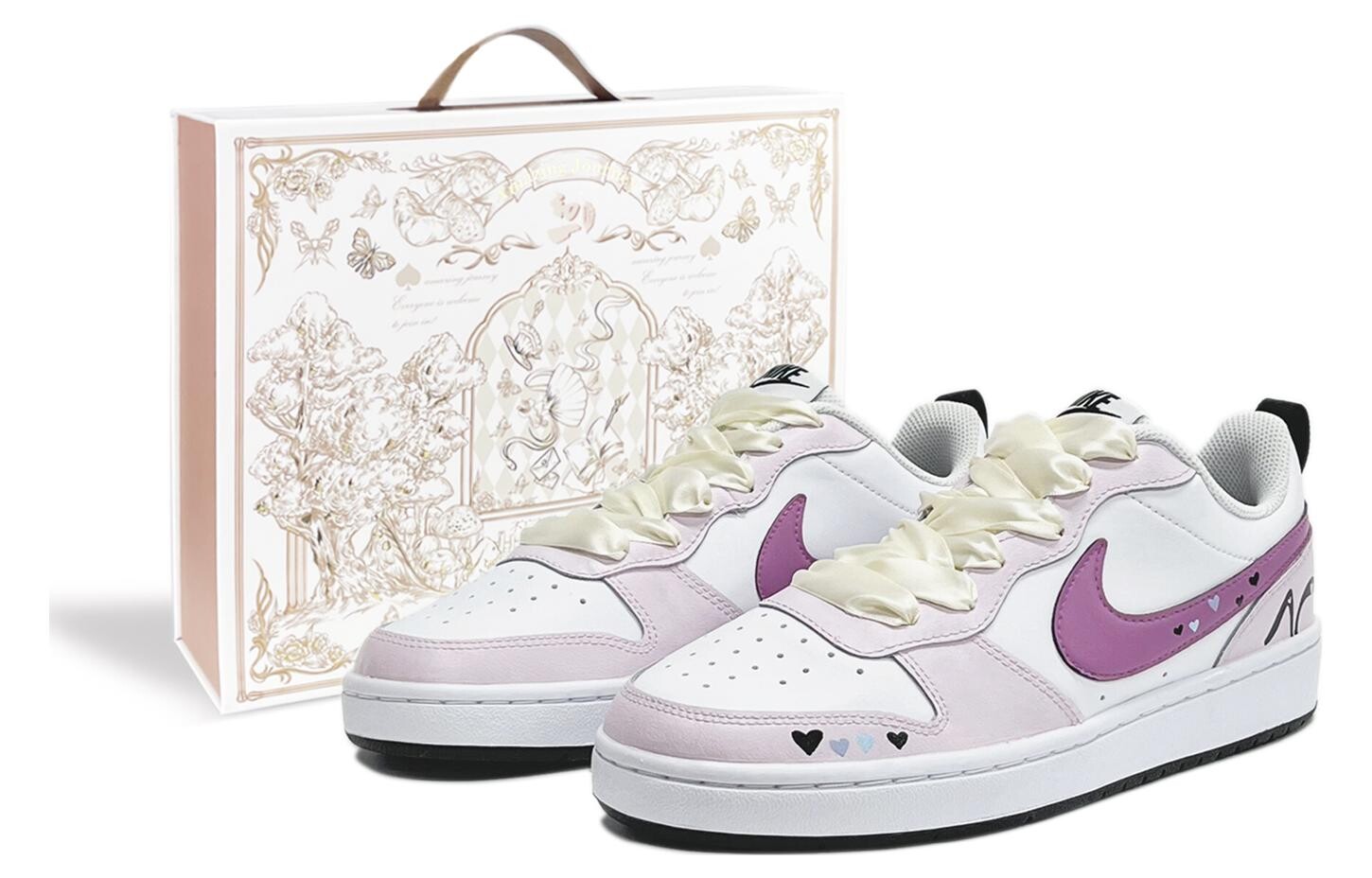 Кроссовки Nike Court Borough Series Skateboard Shoes Women's Low-Top Pink Purple/Black
Кроссовки Nike Court Borough Series Skateboard Shoes Women's Low-Top Pink Purple/Black