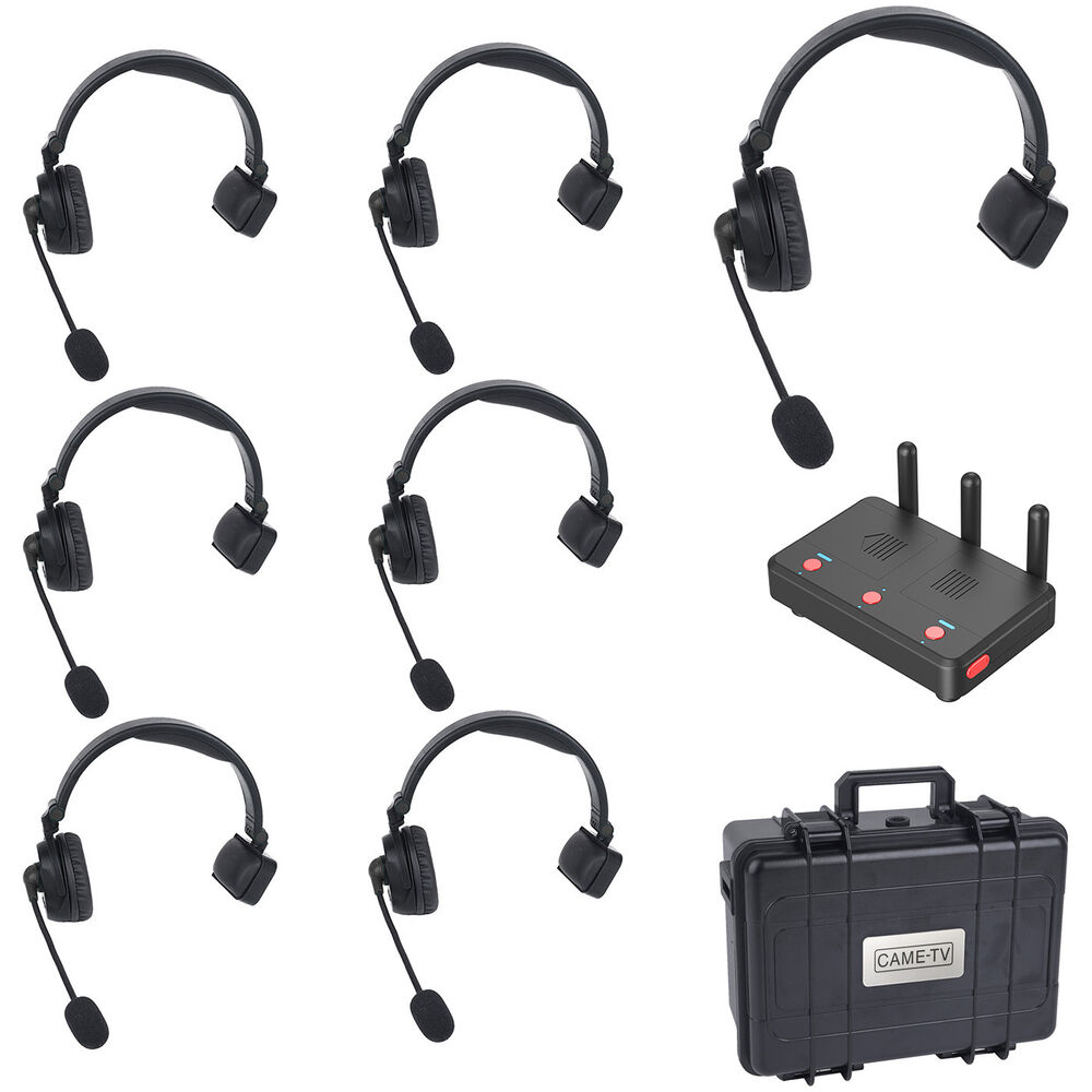 Беспроводной интерком CAME-TV WAERO Duplex Wireless Headset Set with Hub WAERO-7KIT-EU
Беспроводной интерком CAME-TV WAERO Duplex Wireless Headset Set with Hub WAERO-7KIT-EU