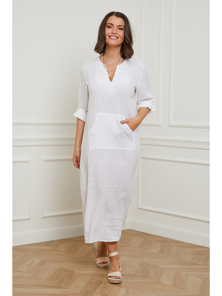 Платье Curvy Lady Leinen, белый
Платье Curvy Lady Leinen, белый