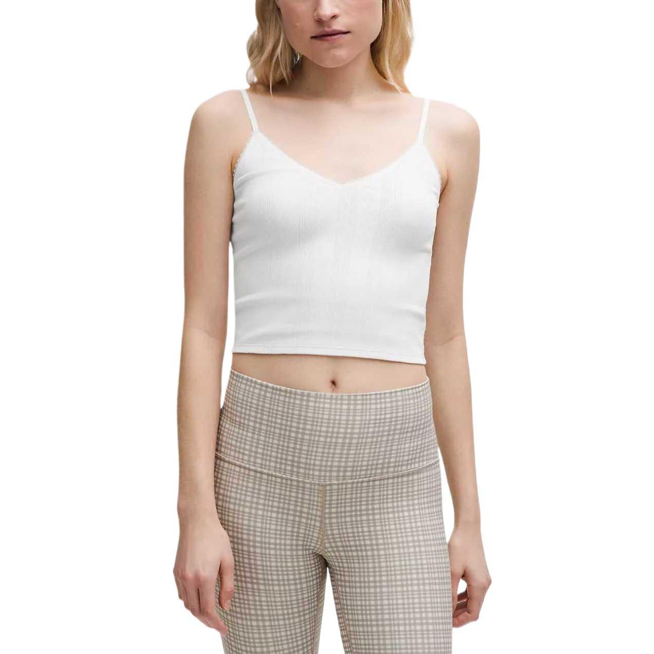 Хлопковая майка-ками Pointelle Lululemon, белый
Хлопковая майка-ками Pointelle Lululemon, белый