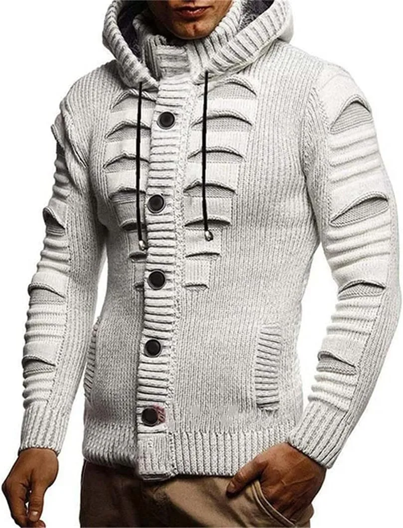 Мужской тонкий вязаный кардиган с капюшоном USDBE
Мужской тонкий вязаный кардиган с капюшоном USDBE