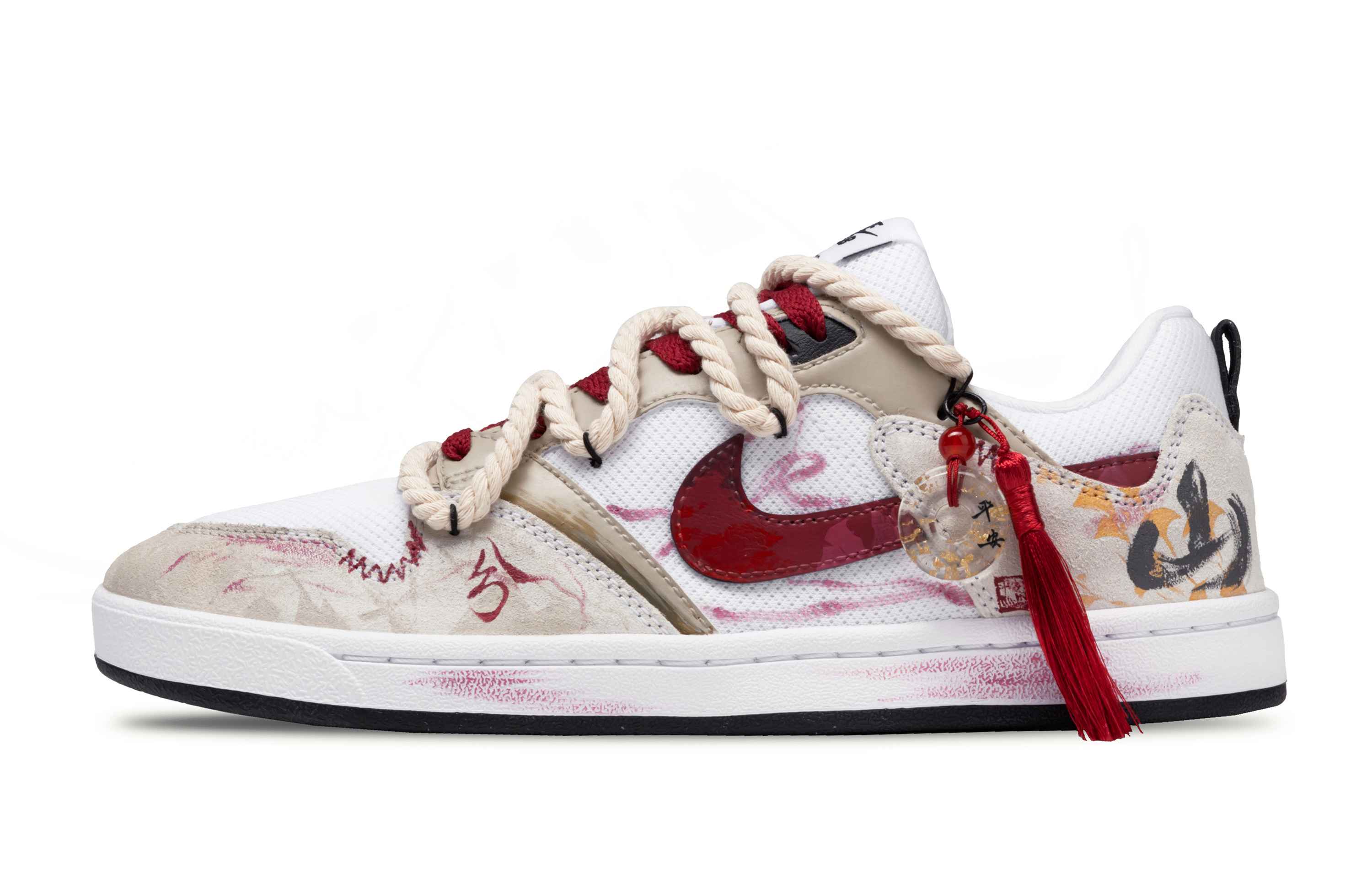 Nike Кроссовки для скейтбординга SB Alleyoop Red Mountain, легкие, устойчивые к истиранию, с низким верхом, мужские, бежево-красные
Nike Кроссовки для скейтбординга SB Alleyoop Red Mountain, легкие, устойчивые к истиранию, с низким верхом, мужские, бежево-красные