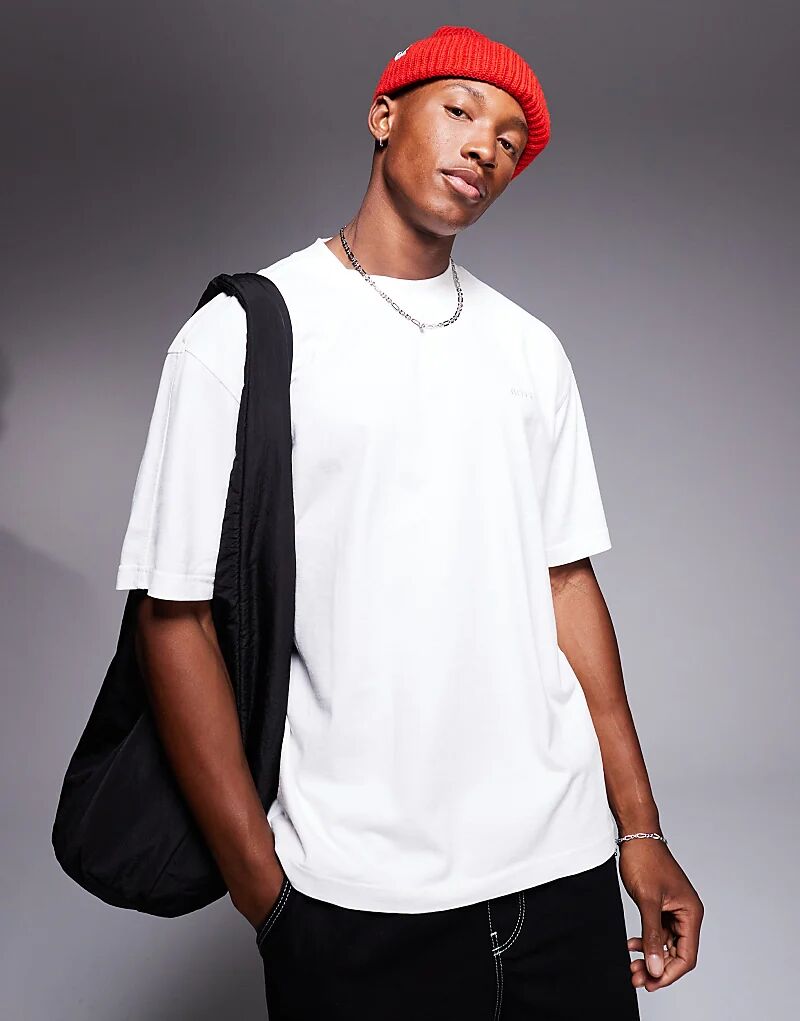 Футболка свободного кроя белого цвета BOSS Orange
Футболка свободного кроя белого цвета BOSS Orange