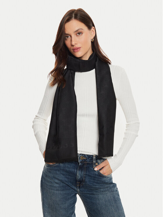 Шарф Guess, черный
Шарф Guess, черный