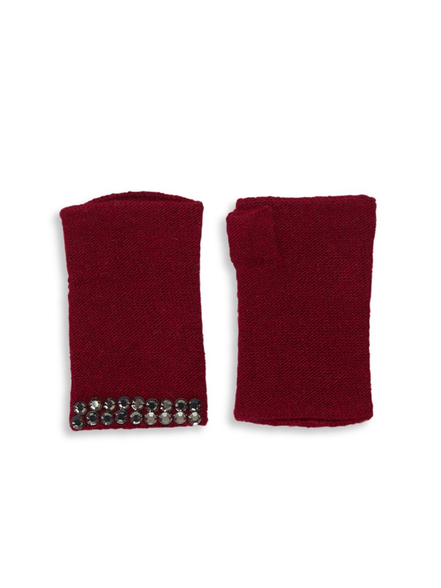 Кашемировые перчатки без пальцев с декором Portolano, цвет Ashton Red
Кашемировые перчатки без пальцев с декором Portolano, цвет Ashton Red