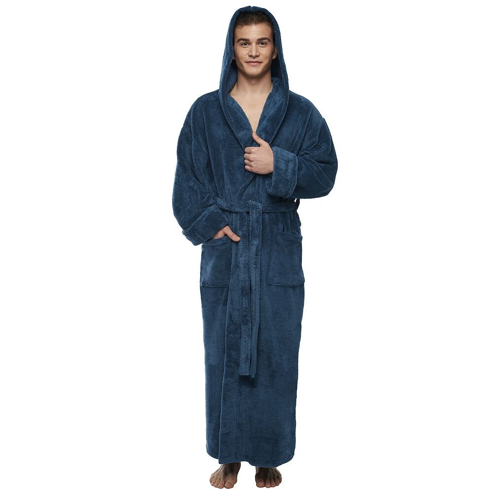 Мужской длинный хлопковый халат с капюшоном до щиколотки ARUS, цвет Caribbean Blue
Мужской длинный хлопковый халат с капюшоном до щиколотки ARUS, цвет Caribbean Blue