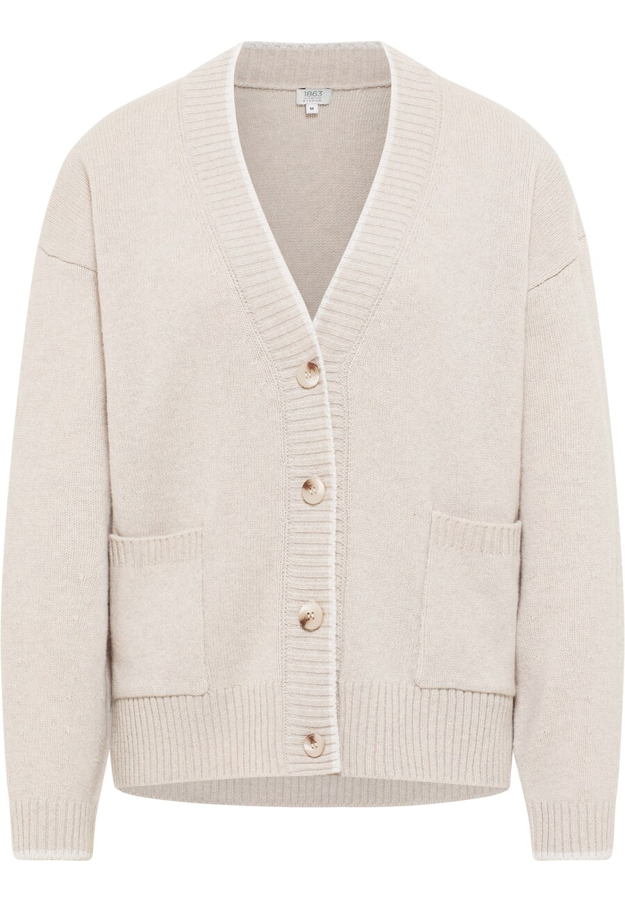 Вязаный кардиган ETERNA, бежевый
Вязаный кардиган ETERNA, бежевый