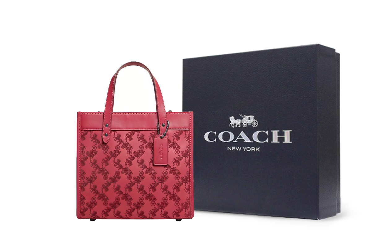 COACH Сумка-тоут из натуральной кожи коровьего поля
COACH Сумка-тоут из натуральной кожи коровьего поля