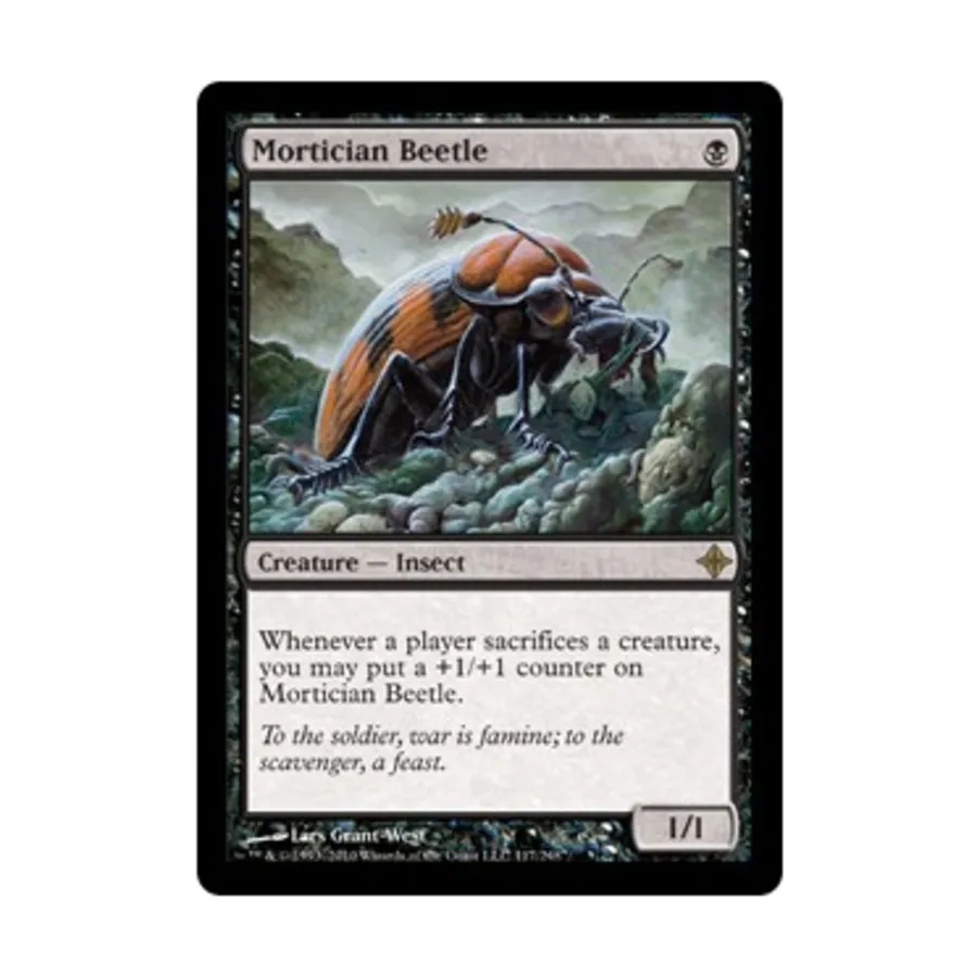 CCG Жук-гробовщик (клавиша R), MTG - Rise of the Eldrazi
CCG Жук-гробовщик (клавиша R), MTG - Rise of the Eldrazi