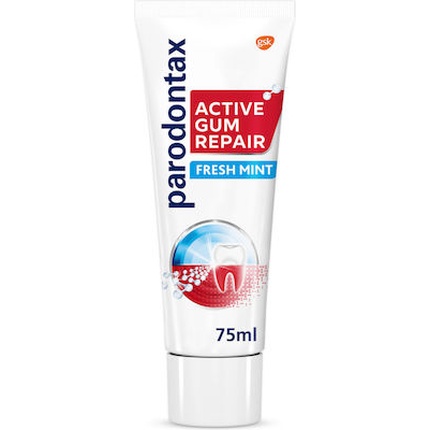 Зубная паста Active Gum Repair Fresh Mint для восстановления кровоточивости десен 75 мл Parodontax
Зубная паста Active Gum Repair Fresh Mint для восстановления кровоточивости десен 75 мл Parodontax