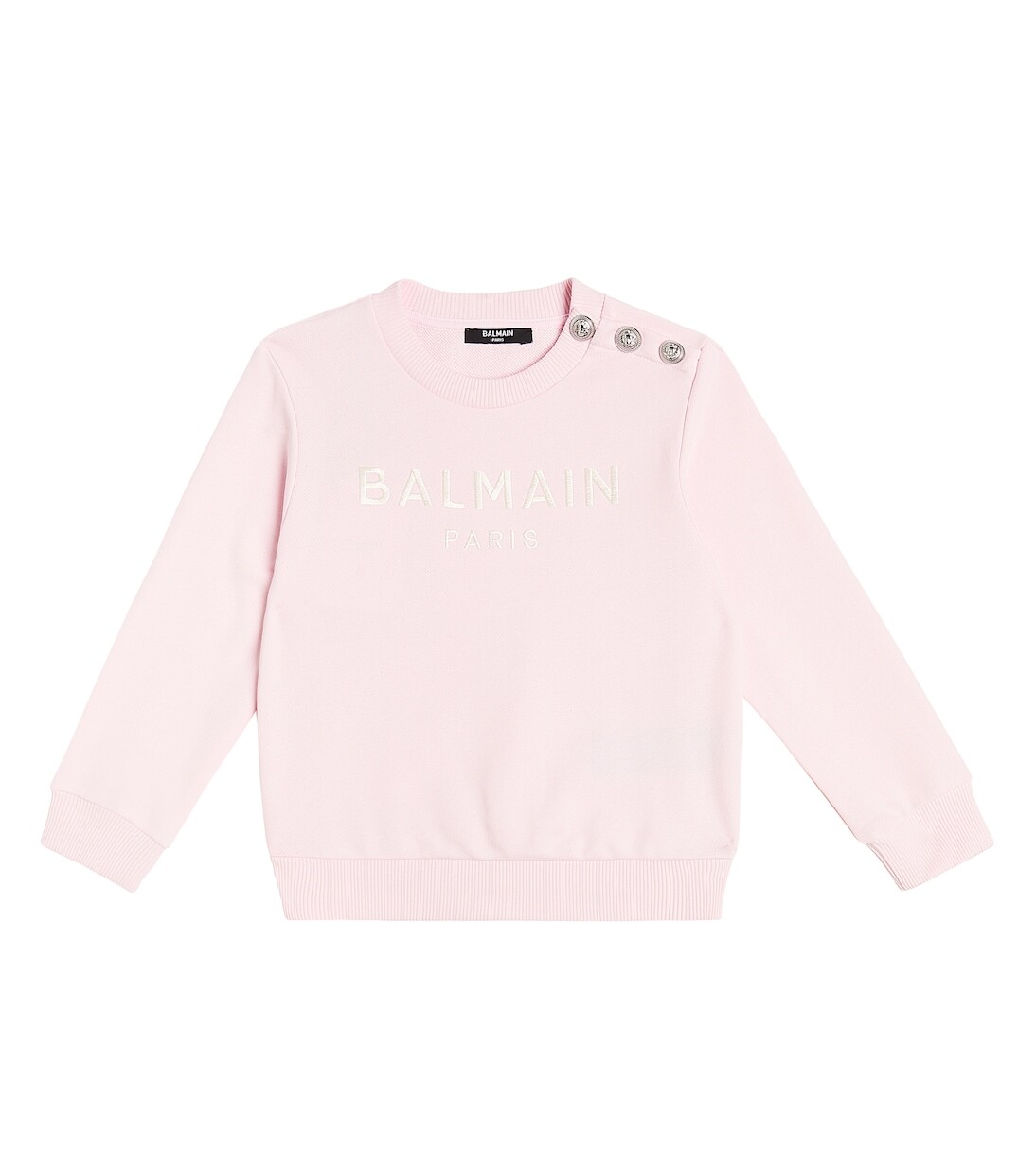 Толстовка из хлопкового джерси с логотипом Balmain, красный
Толстовка из хлопкового джерси с логотипом Balmain, красный