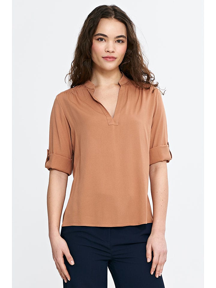 Блузка Nife, светло-коричневый
Блузка Nife, светло-коричневый