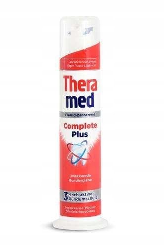 Немецкая зубная паста Theramed Complete Plus 100 мл
Немецкая зубная паста Theramed Complete Plus 100 мл