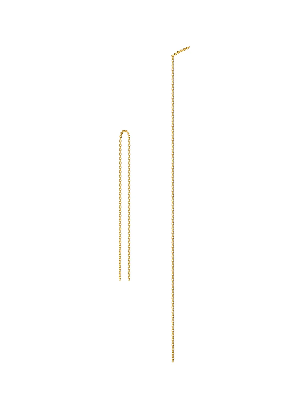 Длинные цепочные серьги Shihara, металлик
Длинные цепочные серьги Shihara, металлик