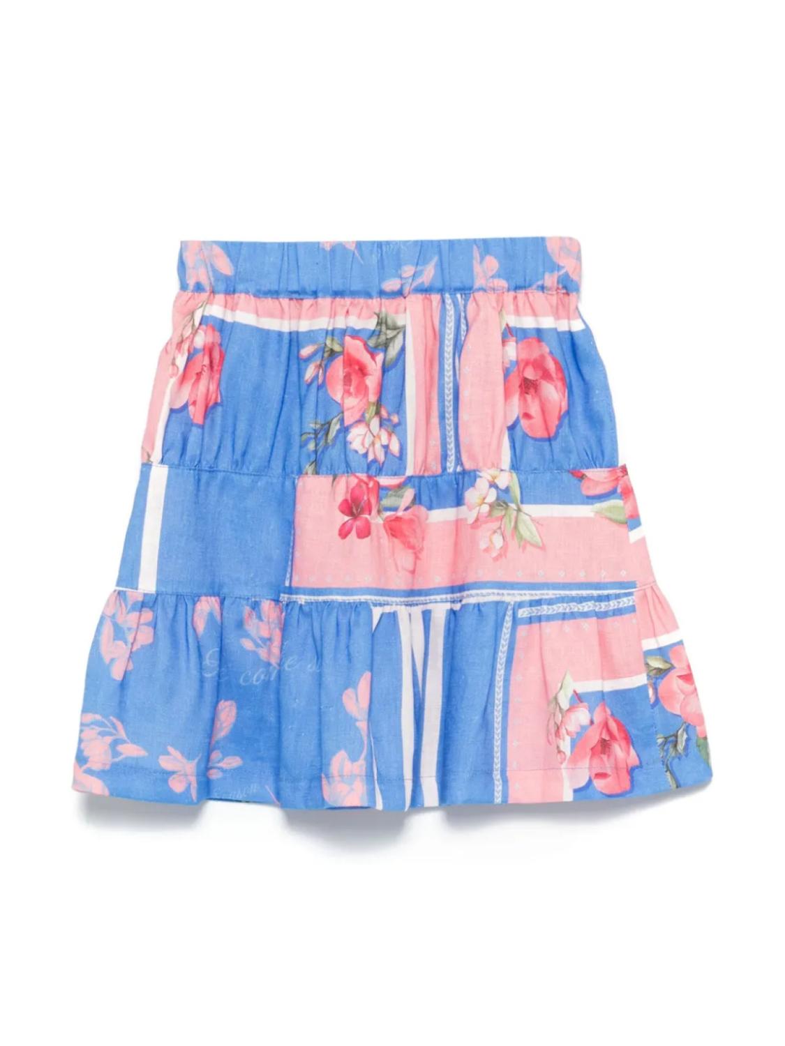 Юбка с цветочным принтом Lapin House, розовый
Юбка с цветочным принтом Lapin House, розовый