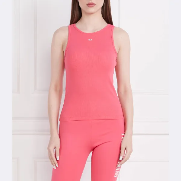 Топ tjw Essential в рубчик, облегающий крой Tommy Hilfiger, розовый
Топ tjw Essential в рубчик, облегающий крой Tommy Hilfiger, розовый