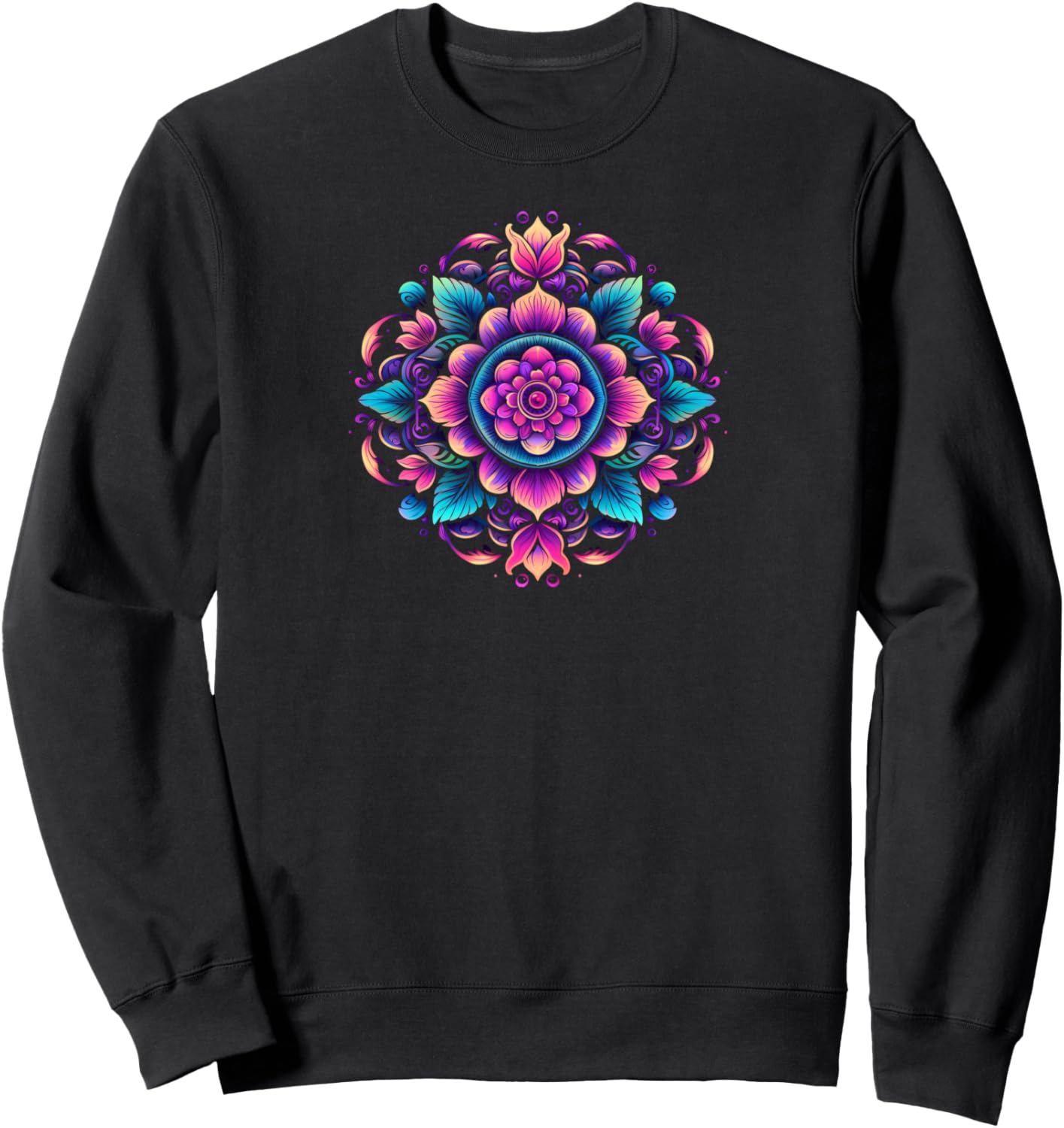 Толстовка с изображением мандалы Mandala Apparel, черный
Толстовка с изображением мандалы Mandala Apparel, черный