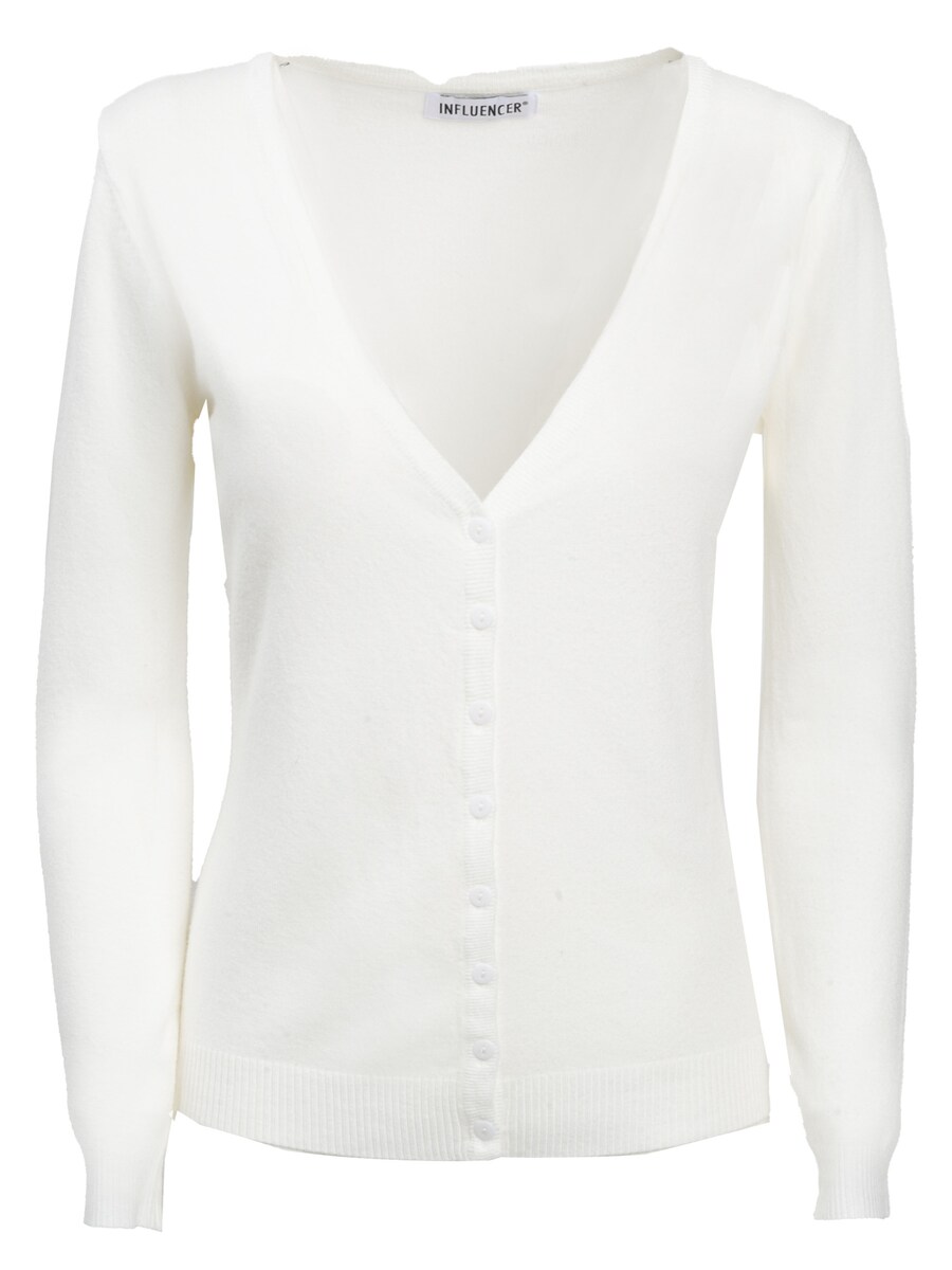 Вязаный кардиган Influencer, белый
Вязаный кардиган Influencer, белый