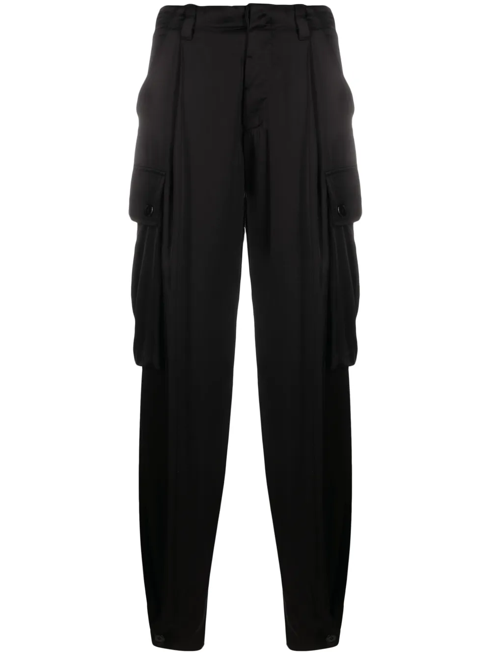 Атласные брюки карго ERMANNO FIRENZE, черный
Атласные брюки карго ERMANNO FIRENZE, черный