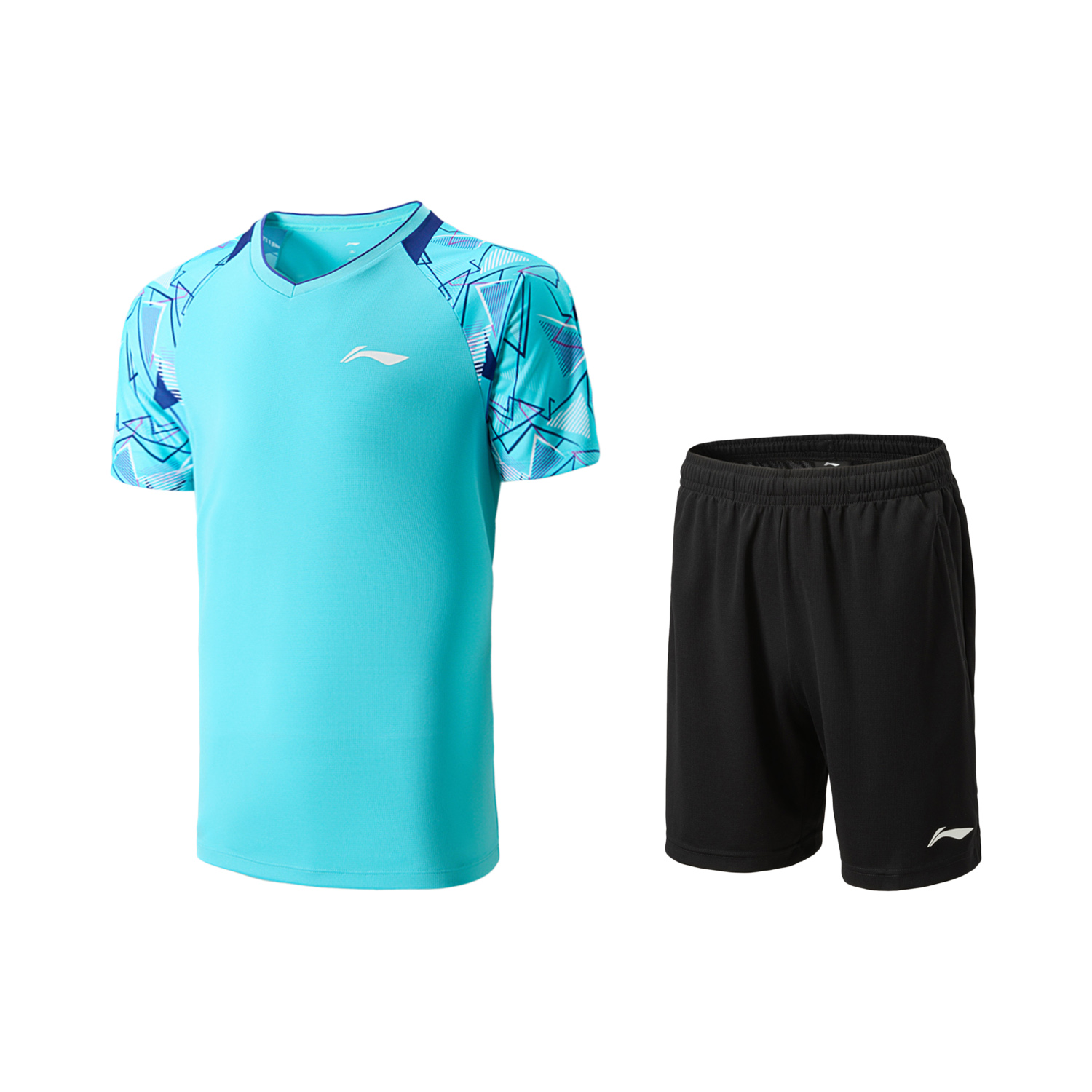 LINING Бадминтон серия повседневная спортивная одежда унисекс комплект light stone blue/black
LINING Бадминтон серия повседневная спортивная одежда унисекс комплект light stone blue/black
