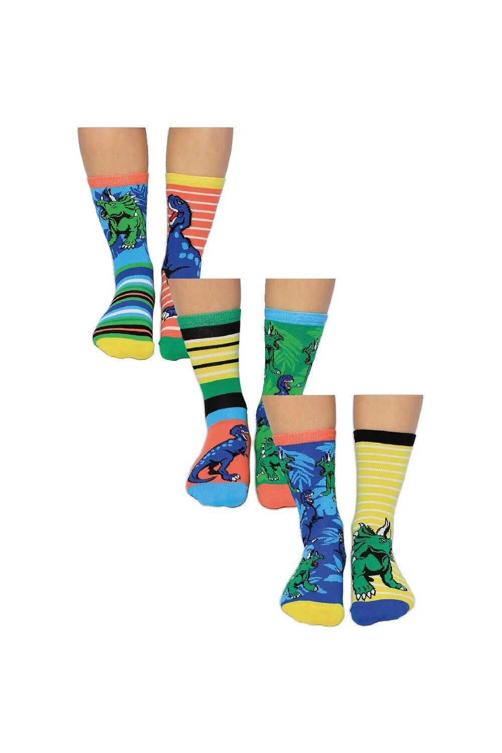 Набор из 6 новых хлопковых носков Dino Eggs в подарочной упаковке United Oddsocks, мультиколор
Набор из 6 новых хлопковых носков Dino Eggs в подарочной упаковке United Oddsocks, мультиколор