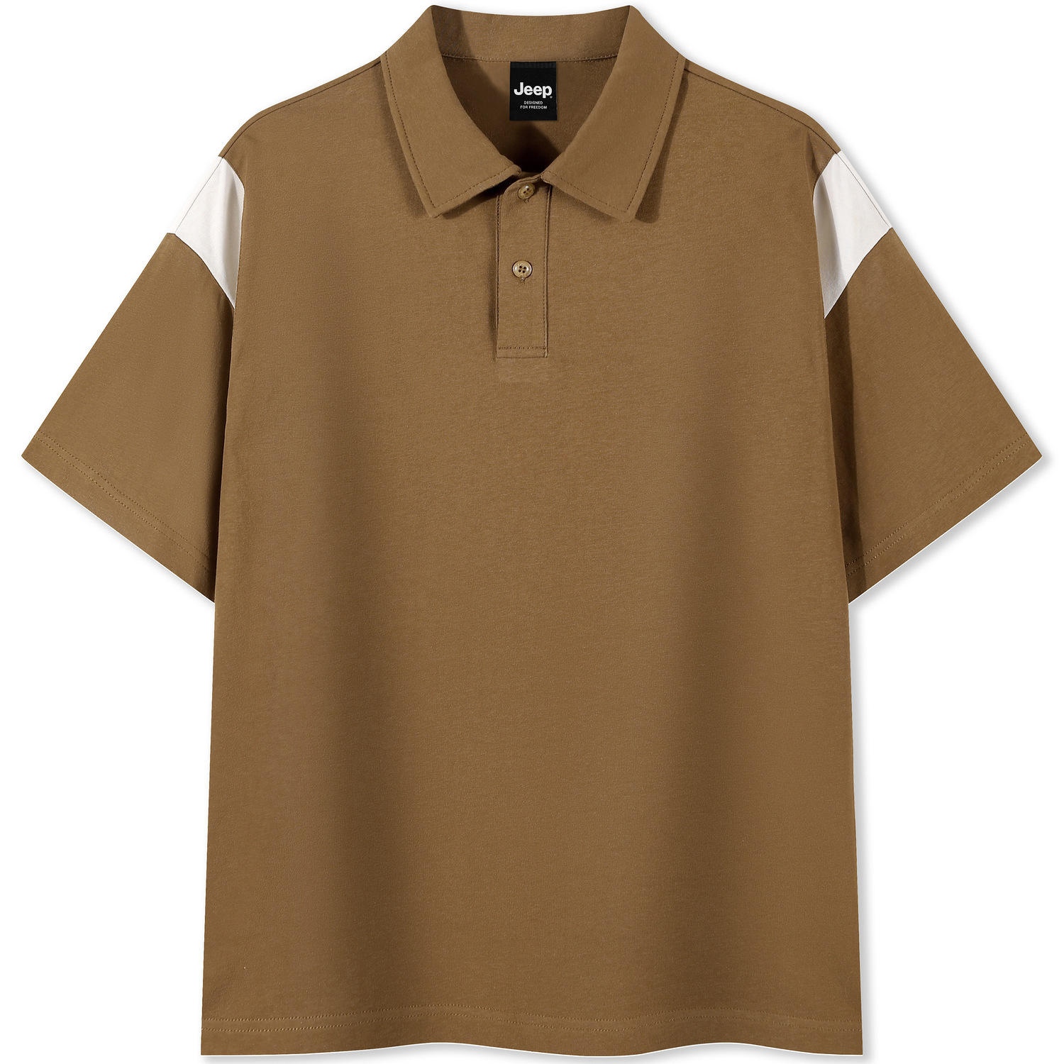 Унисекс поло Jeep, коричневый/бежевый
Унисекс поло Jeep, коричневый/бежевый