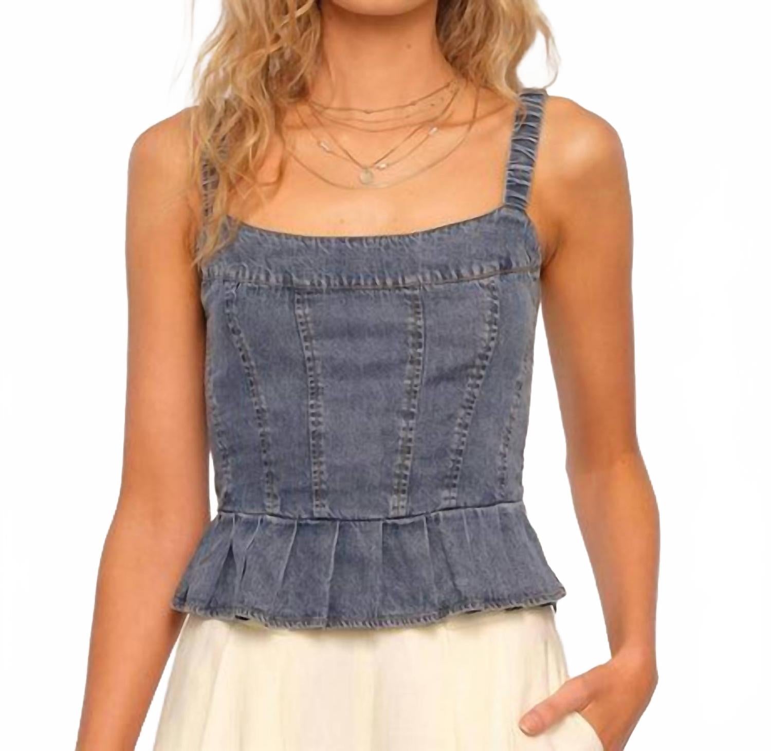 Женский топ Heartloom Cecily в стиле Ривер Heartloom, River
Женский топ Heartloom Cecily в стиле Ривер Heartloom, River