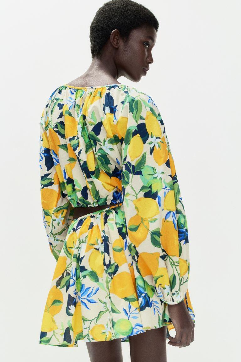 Мини-Юбка-Солнце H&M, бежевый
Мини-Юбка-Солнце H&M, бежевый