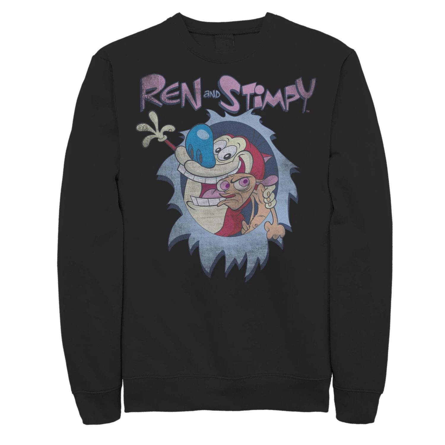 Мужской флис с логотипом Ren & Stimpy Burst Licensed Character
Мужской флис с логотипом Ren & Stimpy Burst Licensed Character