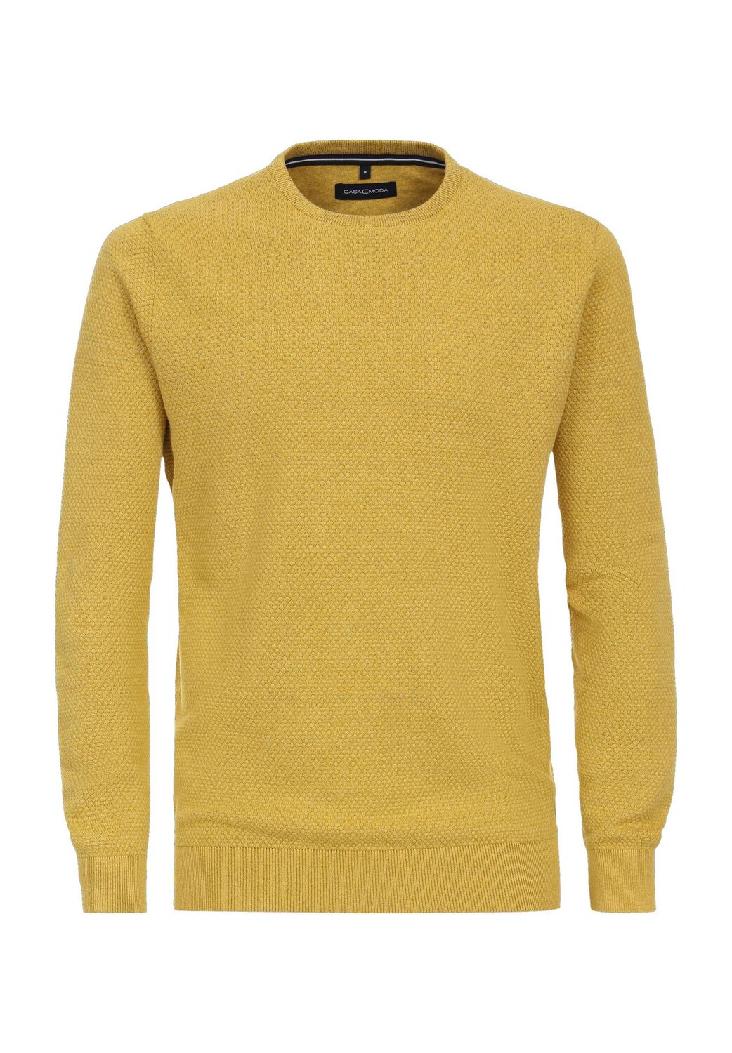 Свитер, манжеты в рубчик, мужской CASAMODA, желтый
Свитер, манжеты в рубчик, мужской CASAMODA, желтый