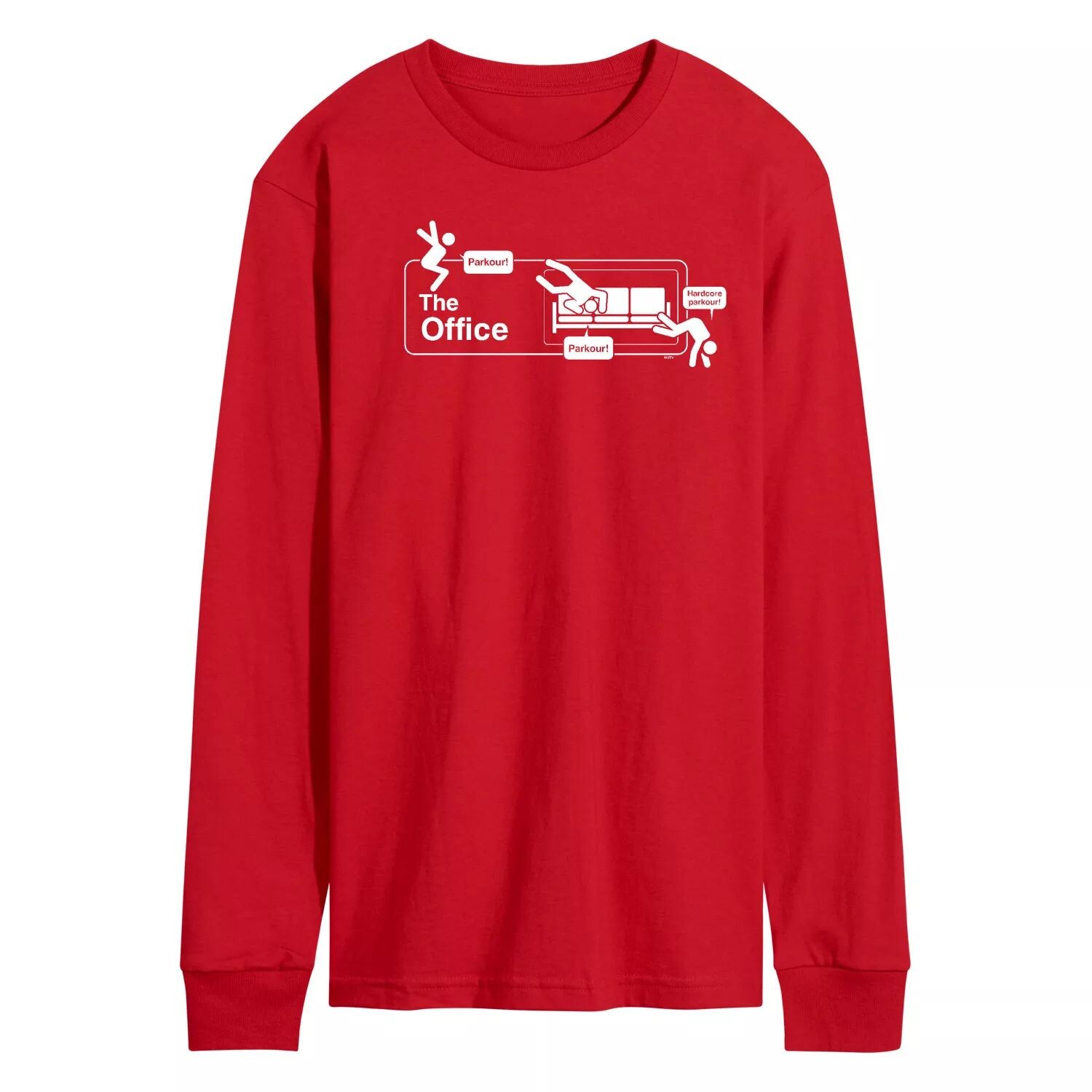 Мужская футболка с логотипом The Office Parkour Licensed Character, Красный, Мужская футболка с логотипом The Office Parkour Licensed Character
Мужская футболка с логотипом The Office Parkour Licensed Character, Красный, Мужская футболка с логотипом The Office Parkour Licensed Character